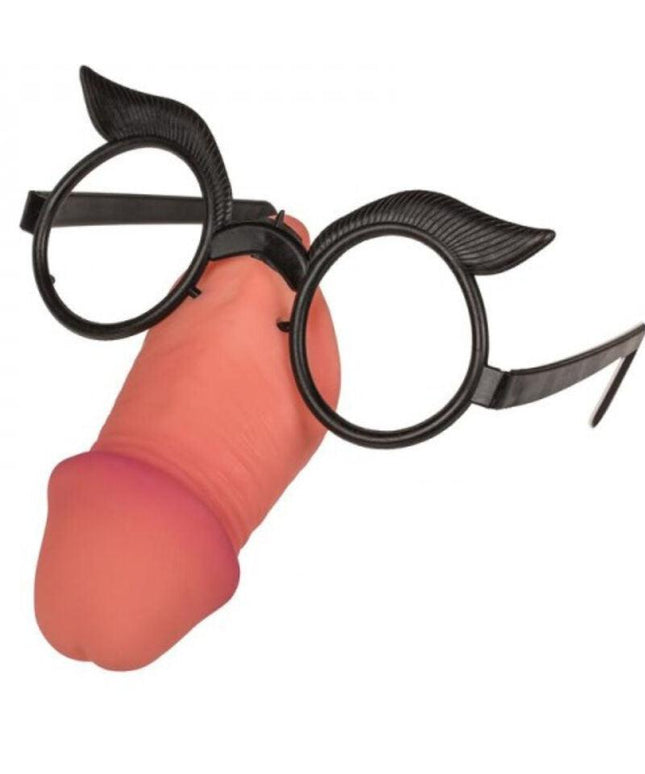 diablo picante occhiali a forma di dick