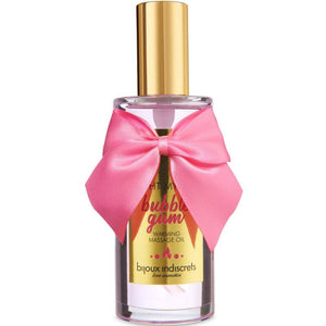 bijoux indiscrets light my fire olio da massaggio effetto calore gusto gomma