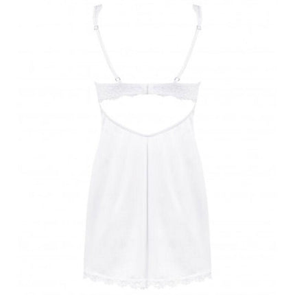 obsessive chemise amor blanco e tanga bianco s m