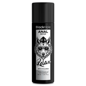 black hole riparazione anale relax a base acqua con ialurone 30 ml