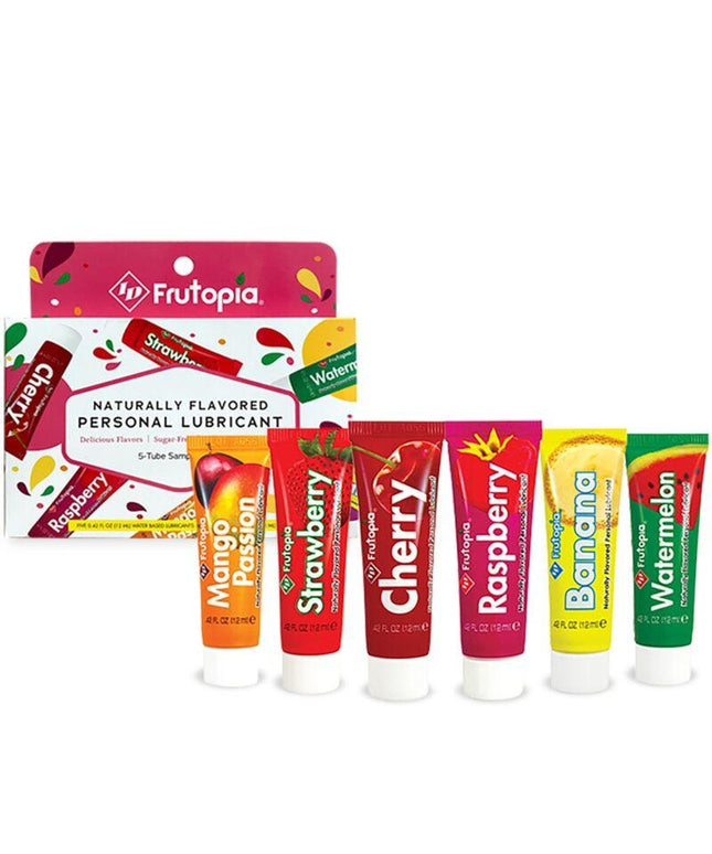 id frutopia lubrificanti assortiti 5 confezione da 12 ml