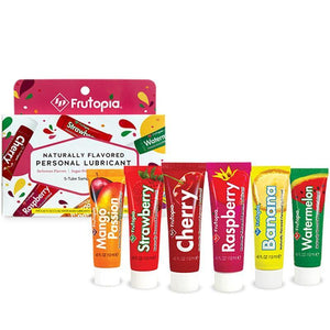 id frutopia lubrificanti assortiti 5 confezione da 12 ml