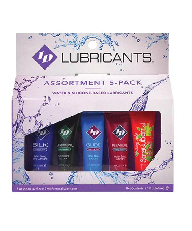 id juicy lube confezione assortita da 5 tubi lubrificanti da 12 ml