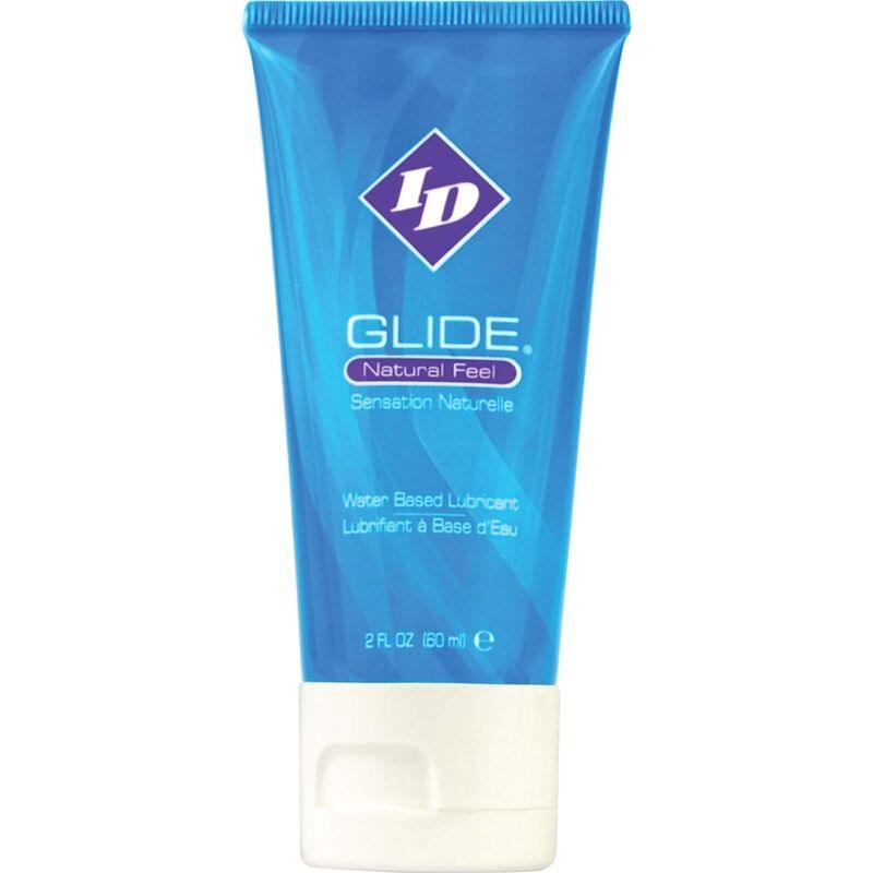 id glide lubrificante a base acqua da viaggio ultra lunga durata tubo 60 ml