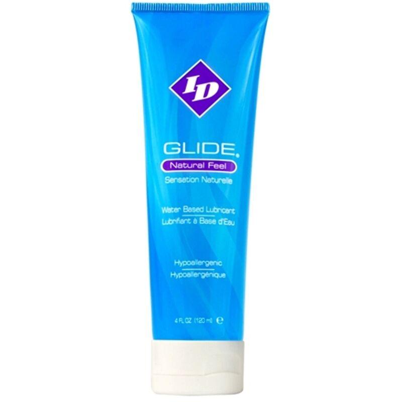 id glide lubrificante a base acqua da viaggio ultra lunga durata tubo 120 ml