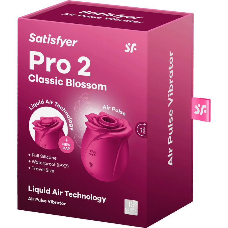 satisfyer air pulse vibratore pro 2 classic blossom