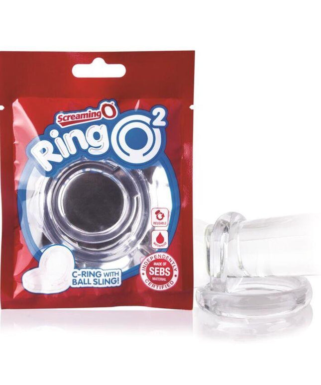 screaming o anello ringo 2 trasparente