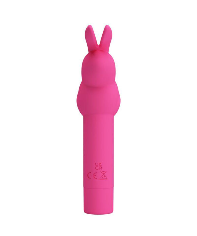 pretty love vibratore in silicone coniglio gerardo fuschia