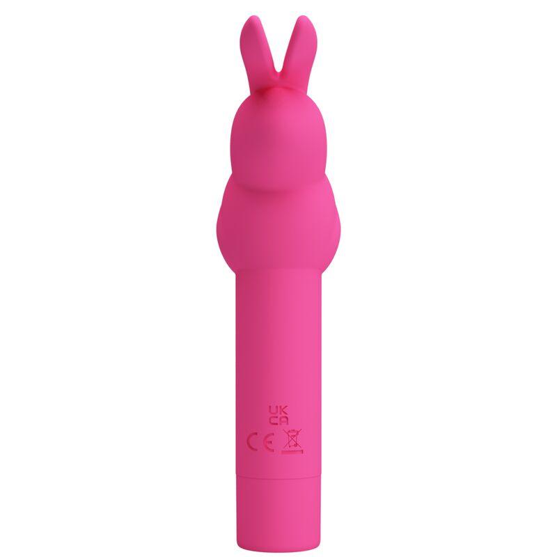 pretty love vibratore in silicone coniglio gerardo fuschia