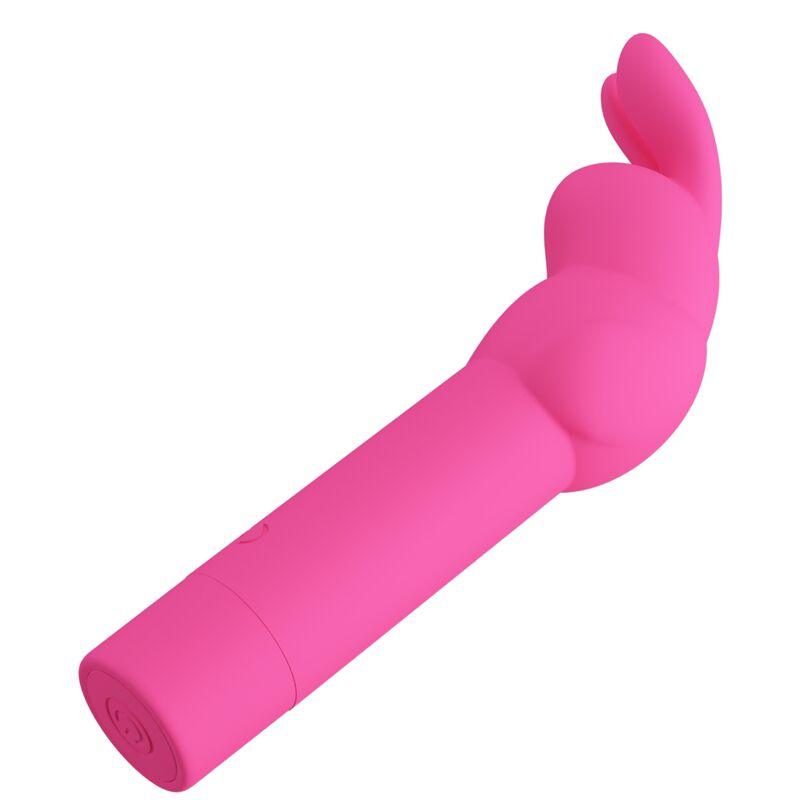 pretty love vibratore in silicone coniglio gerardo fuschia