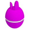 pretty love vibratore in silicone tondo viola gemini ball