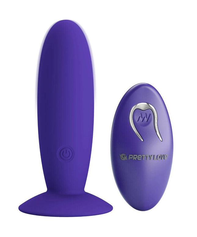 pretty love youth plug vibratore anale telecomando violetto