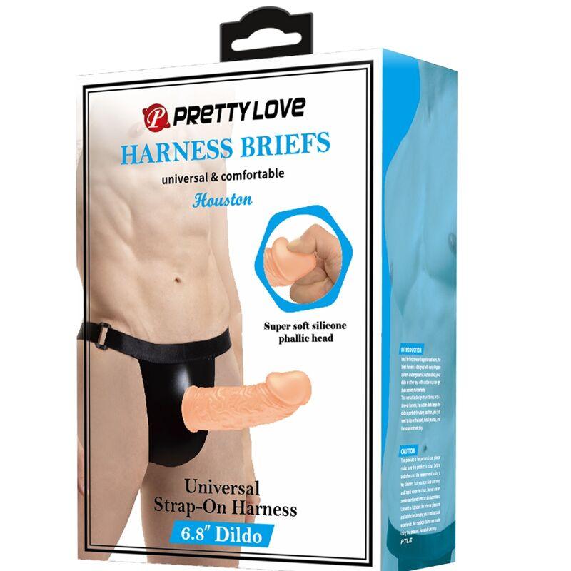 pretty love slip harnnes con didlo incluso