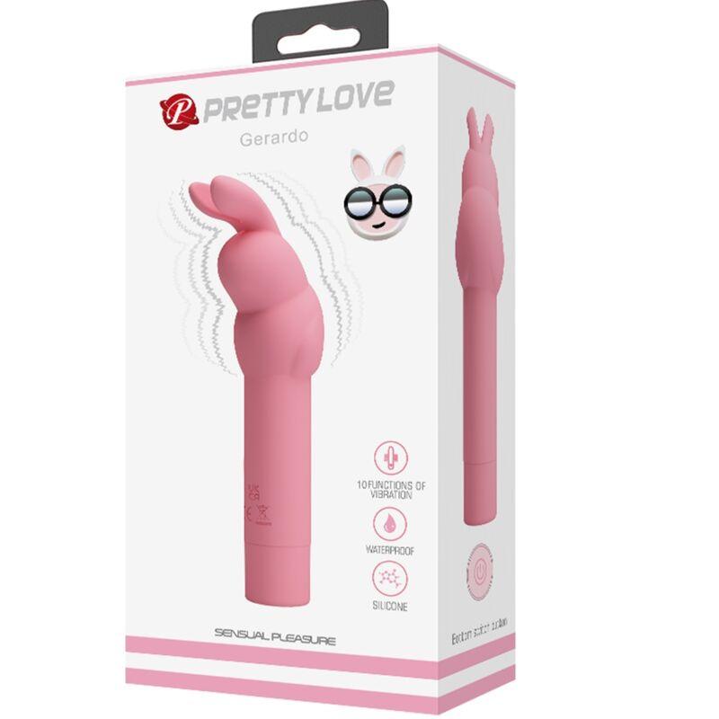 pretty love vibratore coniglietto rosa