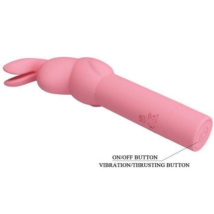 pretty love vibratore coniglietto rosa