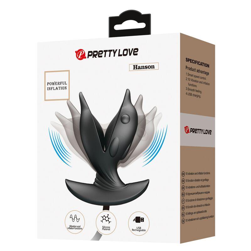 pretty love plug anale delfin gonfiabile e ricaricabile