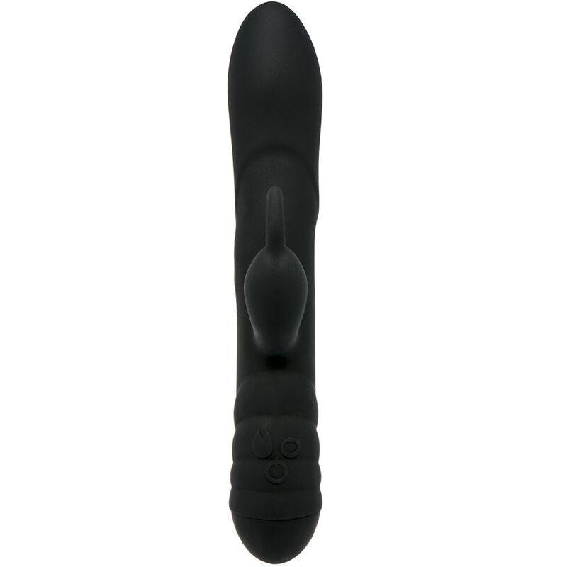 adrien lastic vibratore twister e massaggiatore rotatore coniglio nero