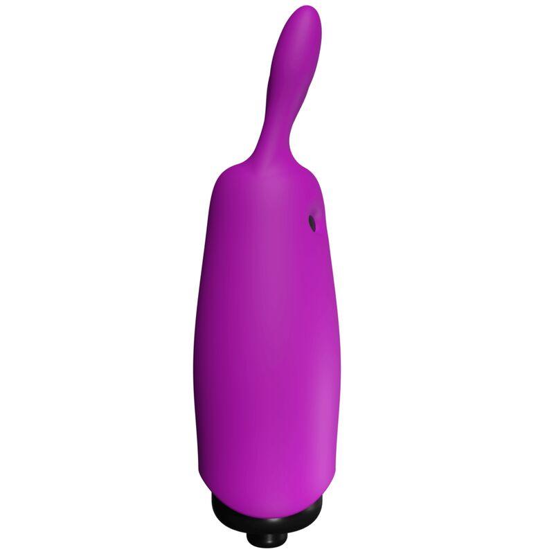 adrien lastic vibratore coniglio viola tascabile lastic