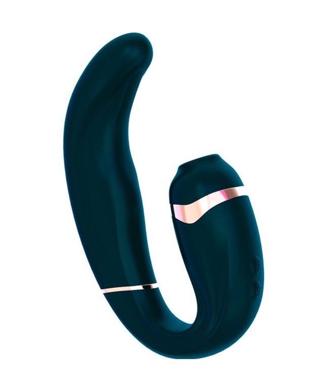 adrien lastic my g ventosa del clitoride e stimolatore del punto g verde scuro
