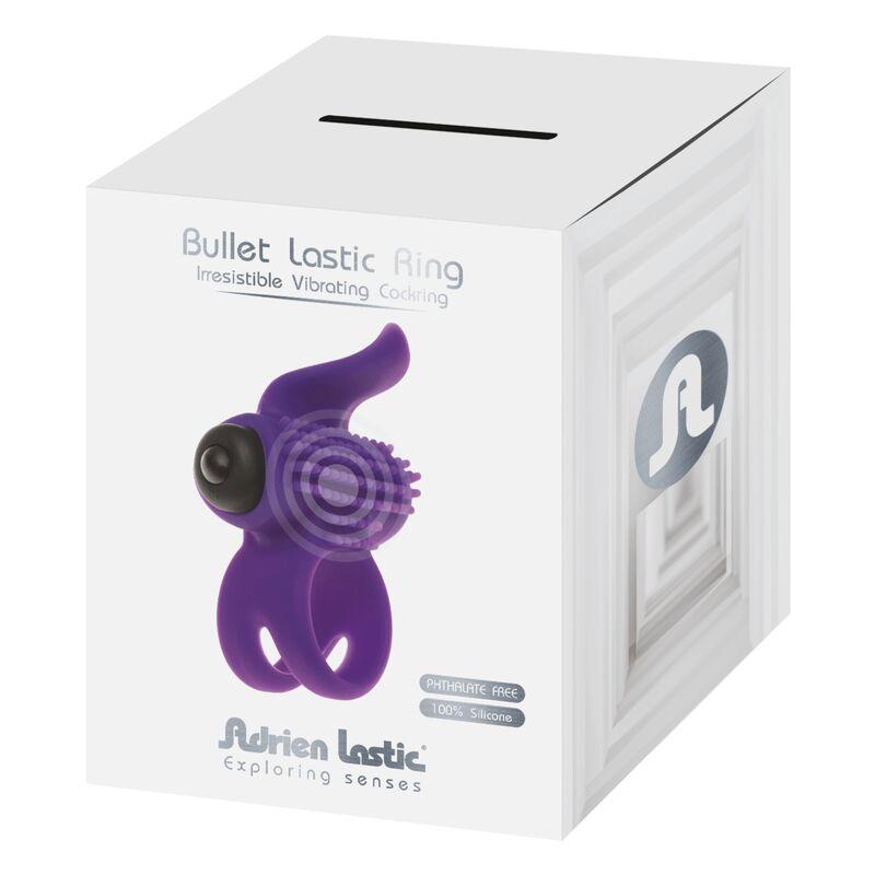 adrien lastic anello vibratore bullet lastic viola