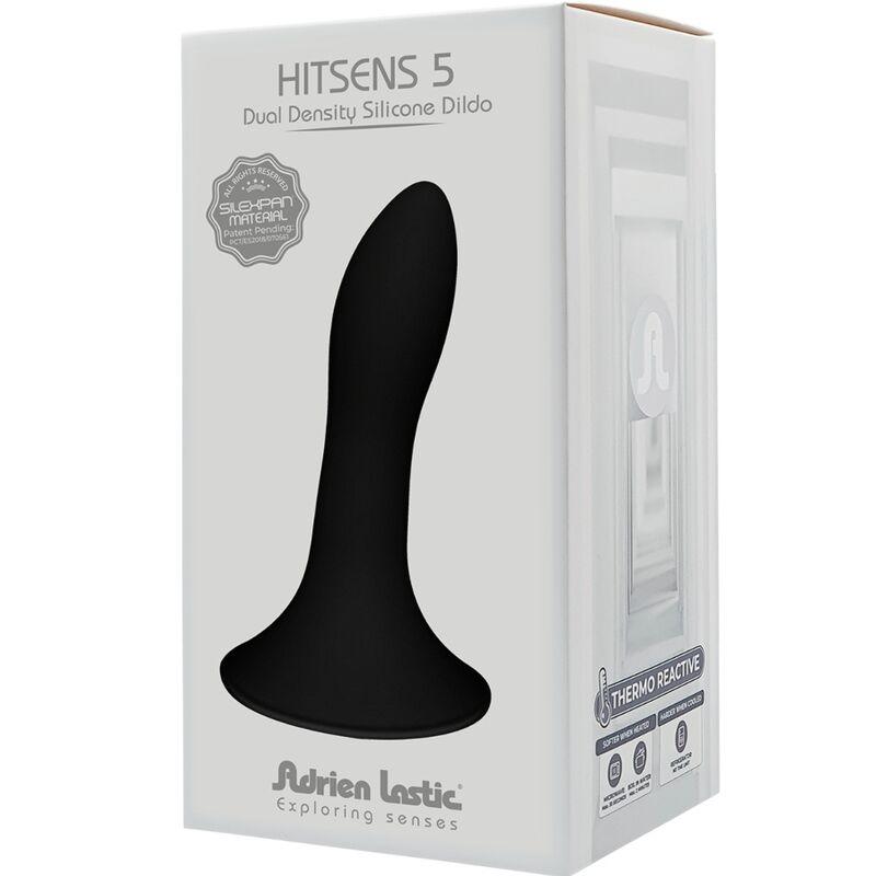 adrien lastic hitsens 5 dildo in silicone nero