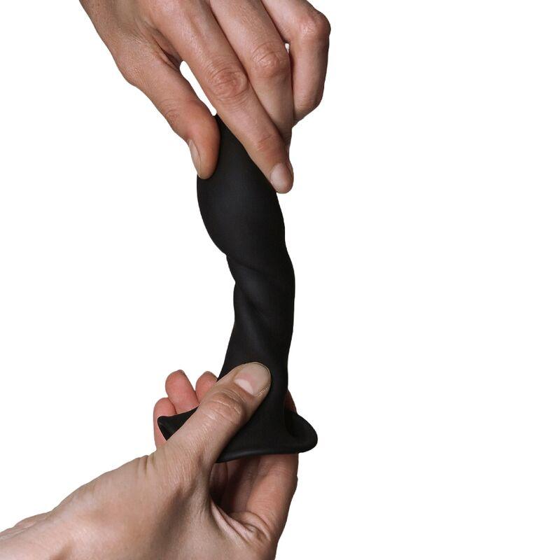 adrien lastic hitsens 5 dildo in silicone nero