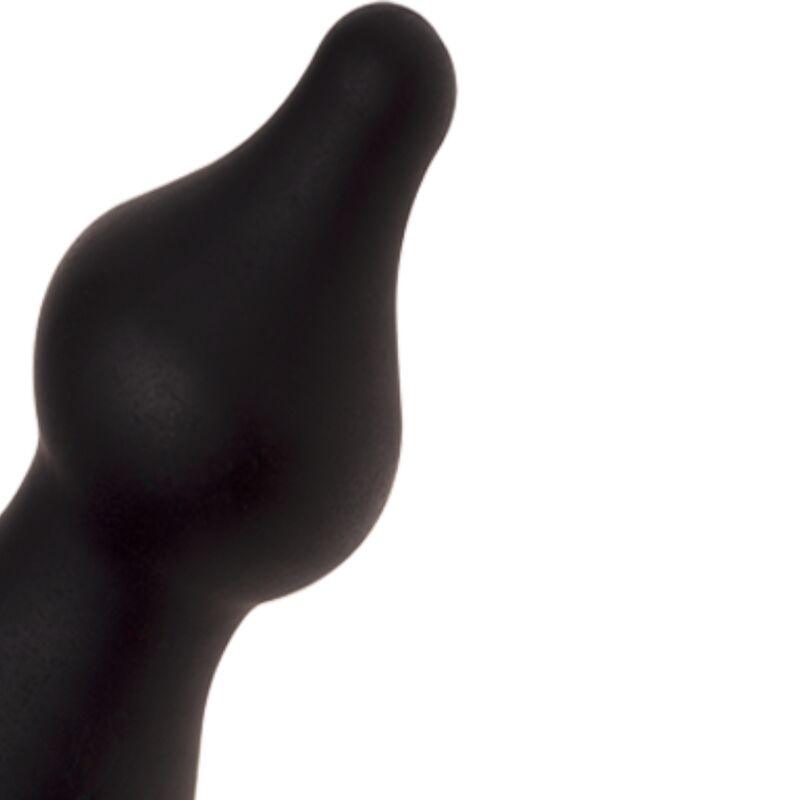 adrien lastic amuse plug anale in silicone nero taglia s