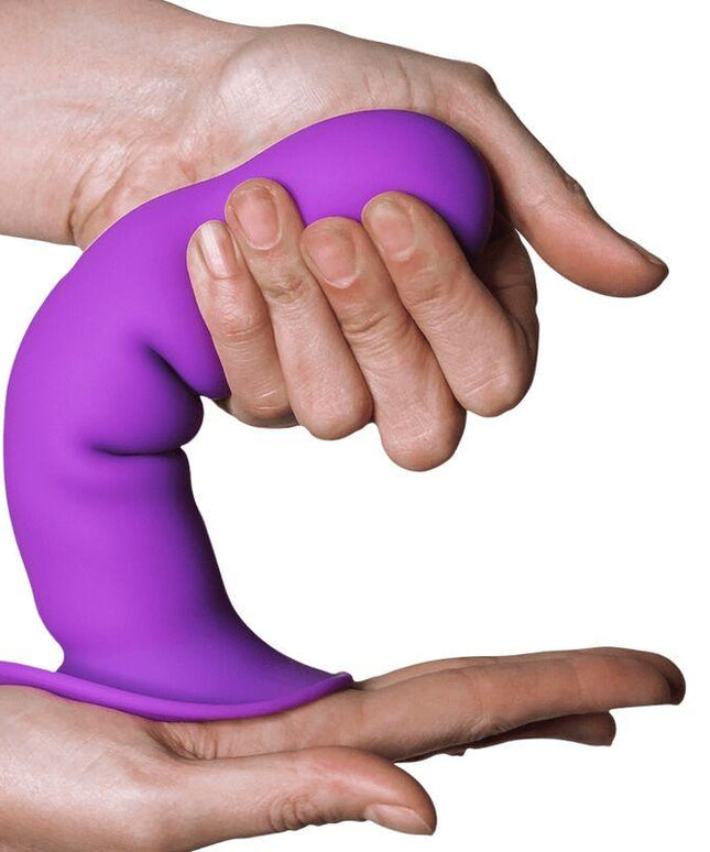 adrien lastic hitsens vibe 3 dildo in silicone viola