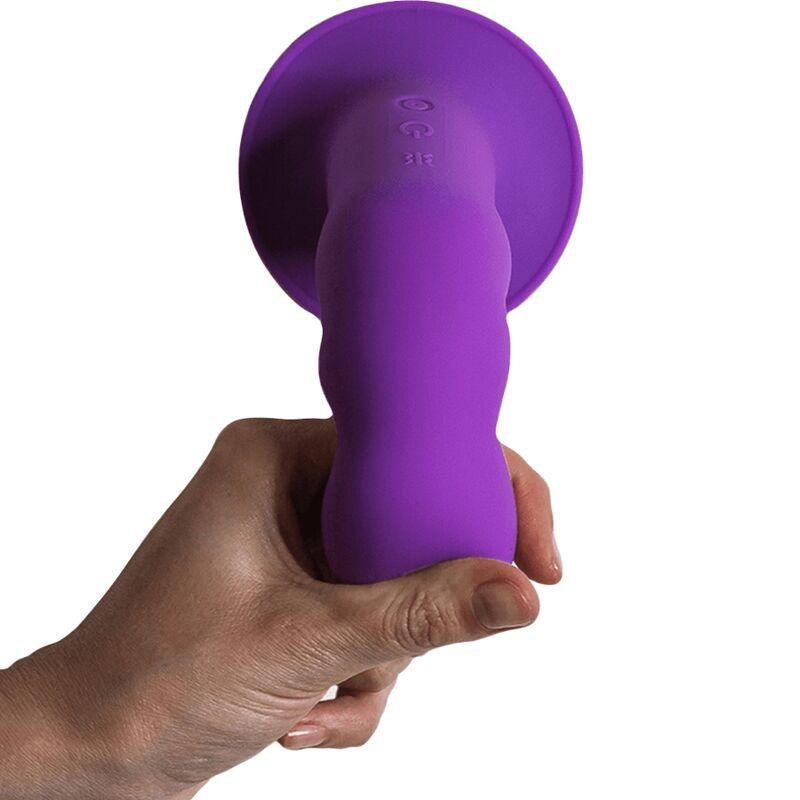 adrien lastic hitsens vibe 3 dildo in silicone viola