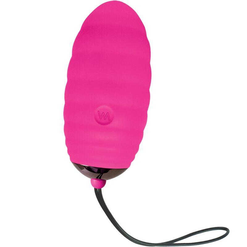 adrien lastic ocean breeze 2 0 uovo vibrante ricaricabile telecomando rosa