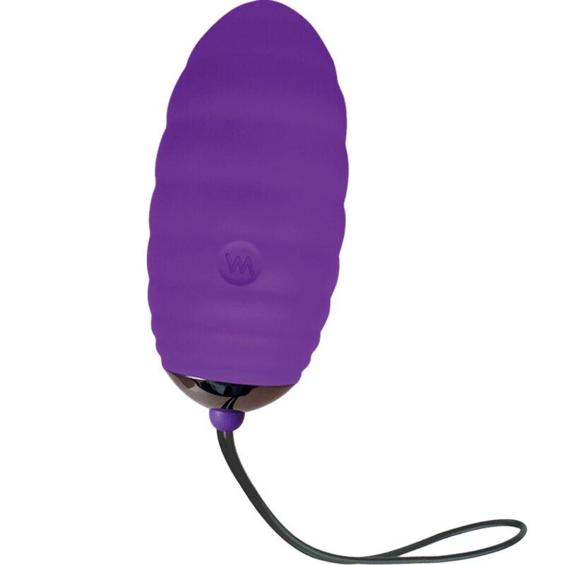 adrien lastic ocean breeze 2 0 uovo vibrante ricaricabile telecomando viola