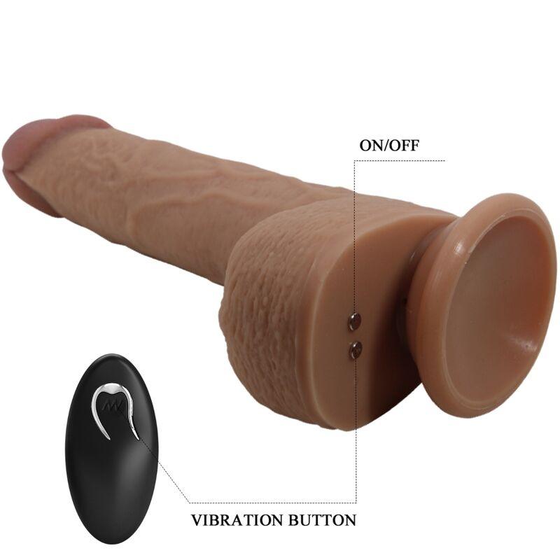 pretty love vibratore dildo realistico tommy 22 5 cm