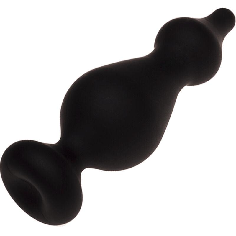 adrien lastic amuse plug anale in silicone nero taglia l