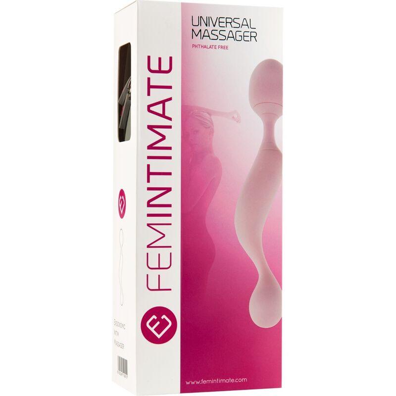 femintimate vibratore in silicone massaggiatore universale rosa