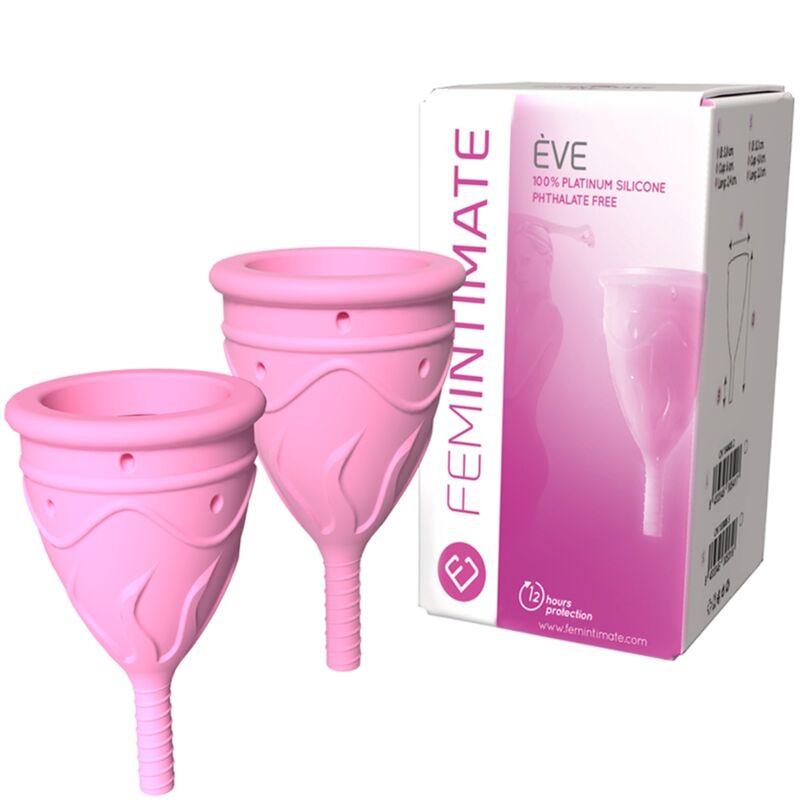 femintimate eve coppe mestruali in silicone taglia s