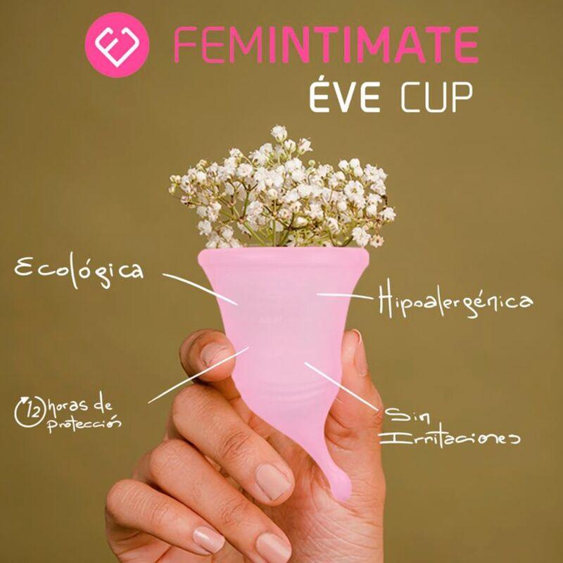 femintimate eve nuova coppe mestruali in silicone taglia m