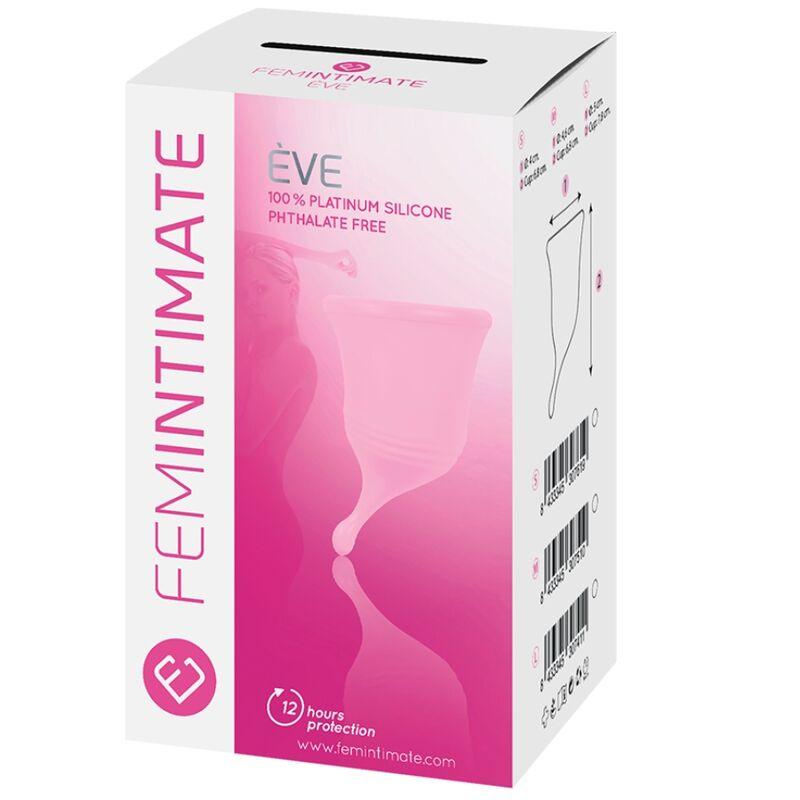 femintimate eve nuova coppe mestruali in silicone taglia m