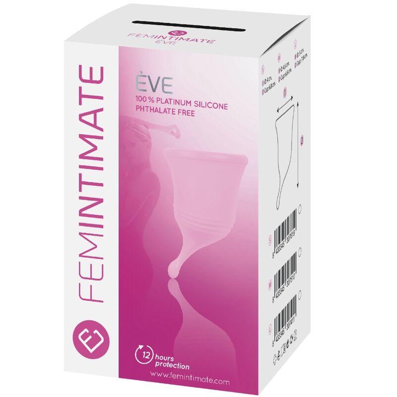 femintimate eve nuova coppe mestruali in silicone taglia s