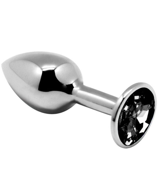 alive piacere anale mini plug metal nero taglia l