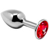 alive piacere anale mini plug metal rosso taglia l