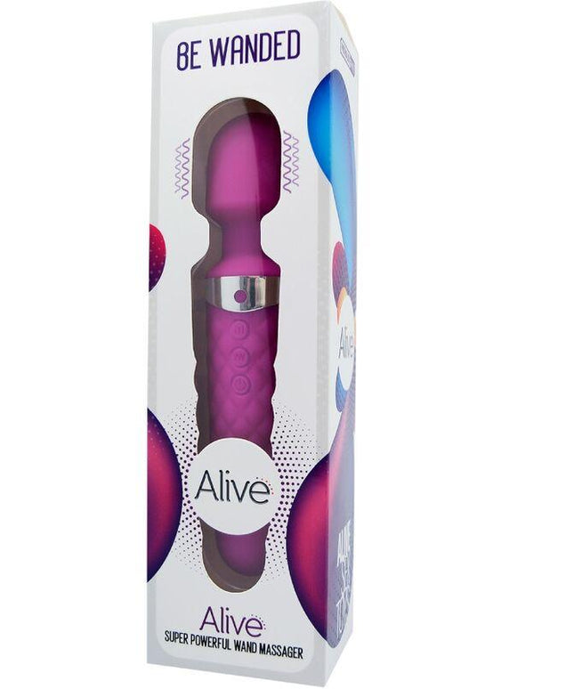 alive be wanded vibratore massaggiatore viola