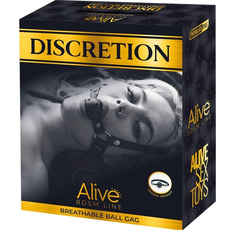 alive bavaglio traspirante discrezione rosso