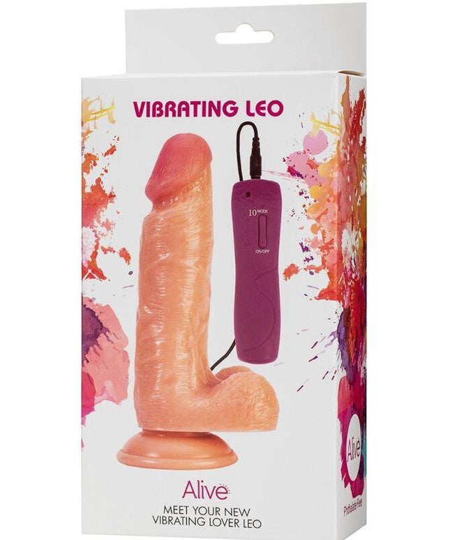 alive vibratore pene realistico leo 17 cm