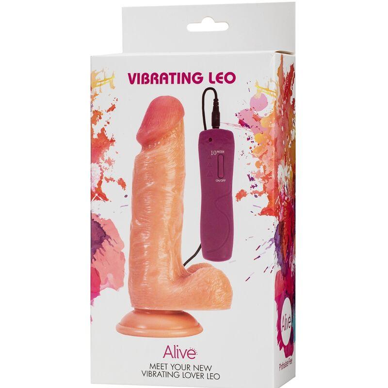 alive vibratore pene realistico leo 17 cm