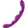 alive luna dildo doppia penetrazione viola in silicone 25 cm