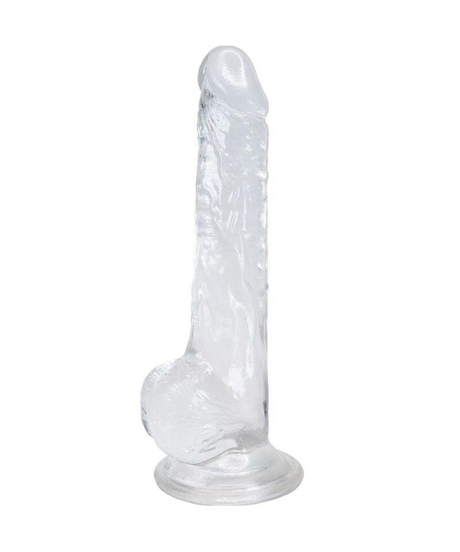 alive pene lusty realistico trasparente 18 cm