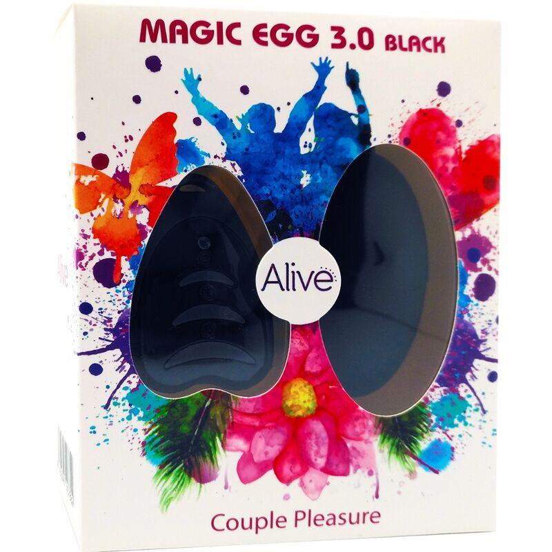 alive magic egg 3 0 uovo vibrante telecomando nero