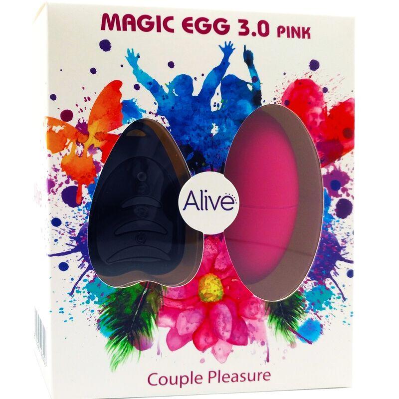 alive magic egg 3 0 telecomando uovo vibrante rosa