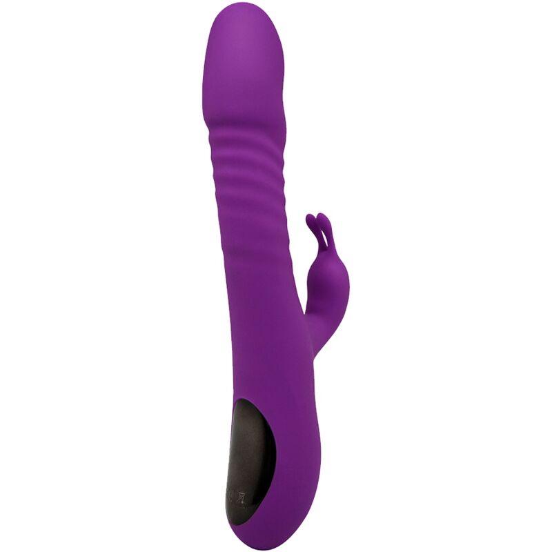 alive vibratore romax coniglio silicone viola