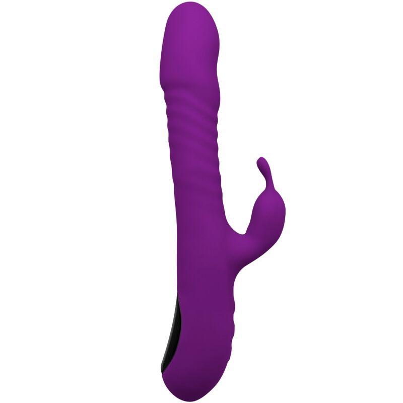 alive vibratore romax coniglio silicone viola